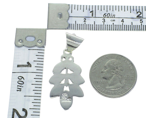 Southwest Sterling Silver And Magenta Turquoise Pendant WX66768