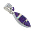 Opal Magenta Turquoise And Authentic Sterling Silver Southwest Pendant YX67668