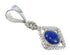 Southwest Lapis And Genuine Sterling Silver Pendant YX67250