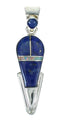 Southwest Silver Opal Lapis Pendant YX70313