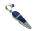 Southwest Silver Opal Lapis Pendant YX70313