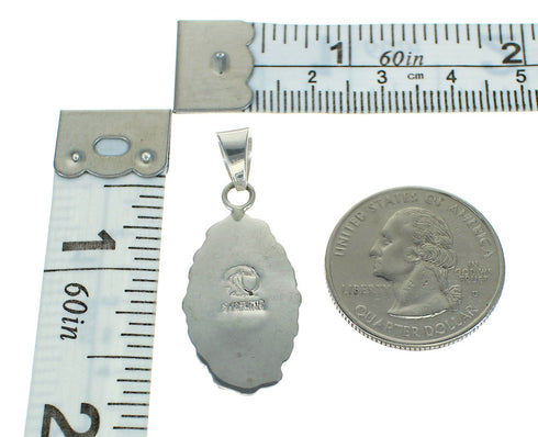 Opal Lapis And Silver Southwestern Pendant YX70347
