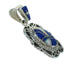 Opal Lapis And Sterling Silver Southwest Pendant YX70354