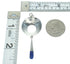 Sterling Silver And Lapis Inlay Southwest Slide Pendant YX67399