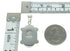 Sterling Silver And Lapis Inlay Southwestern Pendant YX67400