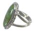 Turquoise Southwest Genuine Sterling Silver Ring Size 6-1/2 AX94274