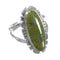 Turquoise Genuine Sterling Silver Southwestern Ring Size 5-3/4 AX94294