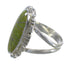 Turquoise Genuine Sterling Silver Southwestern Ring Size 5-3/4 AX94294