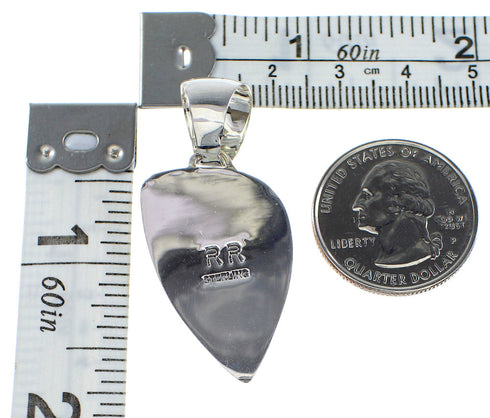 Southwestern Multicolor Silver Pendant YX94719