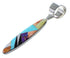 Silver And Multicolor Southwest Pendant YX94735