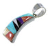 Multicolor And Silver Southwestern Pendant YX94752