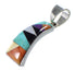 Multicolor And Sterling Silver Southwest Pendant YX94754