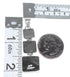 Sterling Silver Jewelry Multicolor Inlay Pendant RX95666
