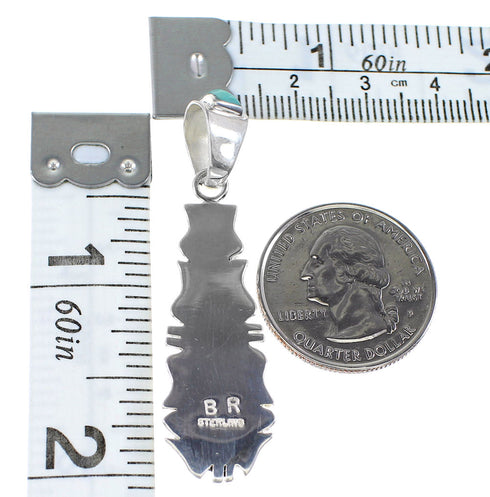 Genuine Sterling Silver Multicolor Pendant RX95685