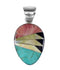 Silver Multicolor Southwest Pendant YX94472