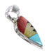 Sterling Silver Southwest Multicolor Pendant YX94500
