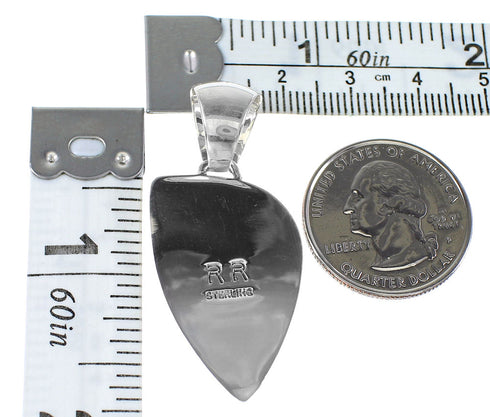 Sterling Silver Southwest Multicolor Pendant YX94500
