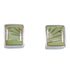 Silver Turquoise Inlay Jewelry Southwestern Post Earrings AX95025
