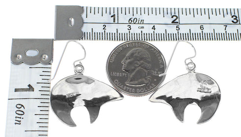 Multicolor And Silver Southwest Bear Arrow Hook Dangle Earrings YX94708