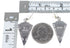 Silver Turquoise Southwestern Post Dangle Earrings AX94974