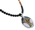 Genuine Sterling Silver Multicolor Eagle Necklace Set AX94870