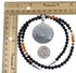 Genuine Sterling Silver Multicolor Eagle Necklace Set AX94870