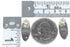 Multicolor Genuine Sterling Silver Post Earrings RX95109
