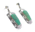 Turquoise Authentic Sterling Silver Post Dangle Earrings AX95575