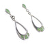Silver Southwest Turquoise Jewelry Post Dangle Earrings AX95613