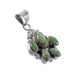 Authentic Sterling Silver Turquoise Pendant RX95364