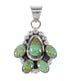 Turquoise Genuine Sterling Silver Pendant RX95376
