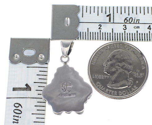 Turquoise Genuine Sterling Silver Pendant RX95376