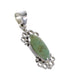 Turquoise And Genuine Sterling Silver Pendant RX95384