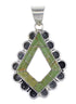 Turquoise Sterling Silver Pendant AX95486