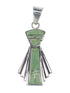 Silver Turquoise Pendant AX95534