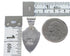 Turquoise Genuine Sterling Silver Pendant AX96475