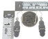 Southwestern Turquoise Inlay Silver Jewelry Hook Dangle Earrings AX95863