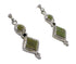 Southwest Turquoise Jewelry Genuine Sterling Silver Post Dangle Earrings AX96008