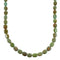 Kingman Turquoise Genuine Sterling Silver Southwestern Bead Necklace AX96150