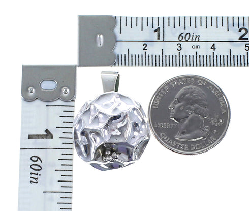 Authentic Light Weight Sterling Silver Southwestern Pendant RX96167