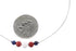 Multicolor Jewelry Liquid Sterling Silver Necklace AX96749