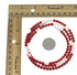 Coral And Fresh Water Pearl Sterling Silver Navajo Bead Necklace AX98192