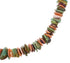 Turquoise And Oyster Shell Navajo Sterling Silver Bead Necklace AX98536
