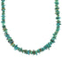Genuine Sterling Silver Turquoise Bead Necklace RX99821