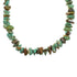 Silver Turquoise Native American Bead Necklace AX99929