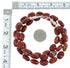 Jasper Navajo Genuine Sterling Silver Bead Necklace AX100046