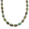 Sterling Silver Native American Turquoise Bead Necklace AX100306
