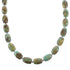 Sterling Silver Native American Turquoise Bead Necklace AX100306