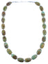 Sterling Silver Native American Turquoise Bead Necklace AX100306