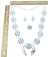 #8 Turquoise Sterling Silver Native American Squash Blossom Necklace Set RX101902